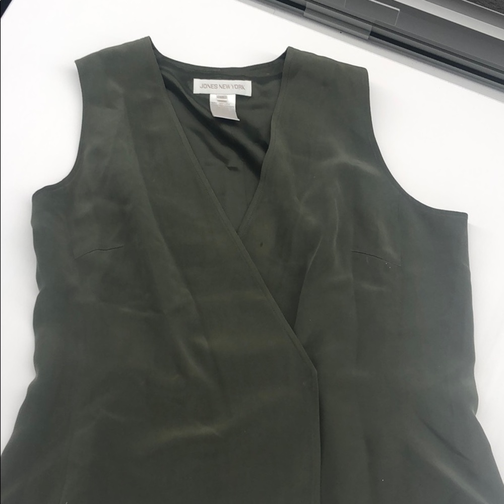 Olive Green Vest